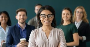 Multiethnic,Crew.,Young,Biracial,Female,Confident,Qualified,Specialist,Hr,Ceo